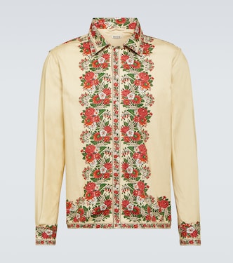 Winter Bouquet cotton shirt | Bode