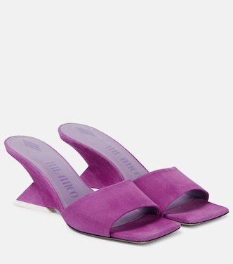 Pantoletten Cheope 60 aus Veloursleder | The Attico