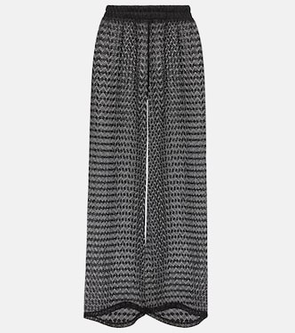 Pantalon ample Sienna en crochet | Melissa Odabash