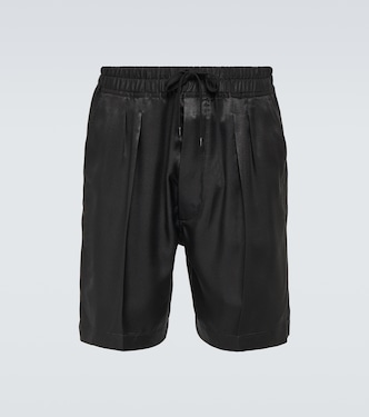 Shorts de sarga de seda | Tom Ford
