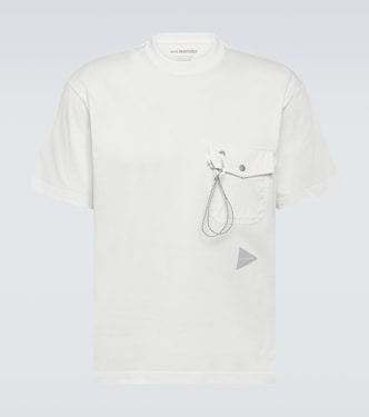 T-Shirt Pocket T aus Jersey | And Wander