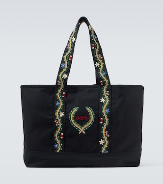 Alpineflower sequined tote bag | Bode