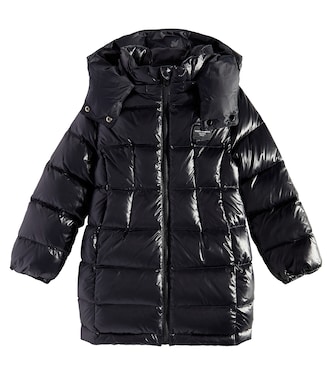 Abrigo con paneles de plumas | Dolce&Gabbana Kids
