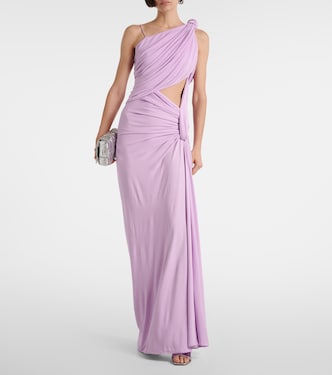 Twisted Lever jersey maxi dress | Christopher Esber