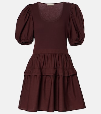 Vestido corto Tilda de mezcla de algodón | Ulla Johnson
