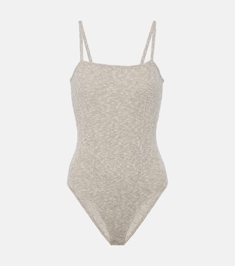 Knitted linen and cotton bodysuit | Magda Butrym