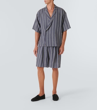 Camisa de lana virgen a rayas | King & Tuckfield