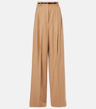 Weite Hose Kiens12 aus einem Wollgemisch | Sportmax