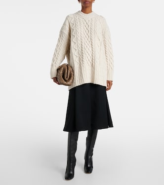 Aran wool-blend sweater | Bottega Veneta