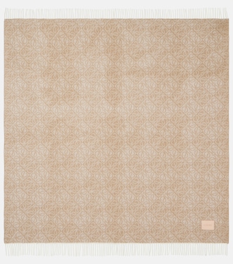 Anagram wool and cashmere blanket | Loewe