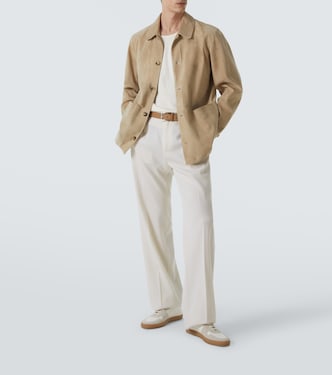 BBall Duo leather and suede sneakers | Common Projects
