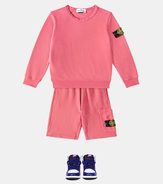 Sweat-shirt Compass en coton | Stone Island Junior