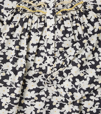 Biancarosa floral cotton shirt | Bonpoint