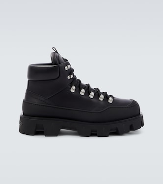 Peak Trek leather lace-up boots | Moncler