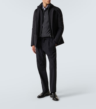 Pantalon à taille mi-haute | Herno