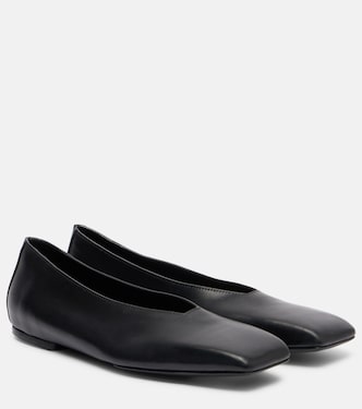 Leather ballet flats | Rick Owens