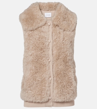 Shearling vest | Yves Salomon
