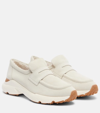 Sport Run绒面革乐福鞋 | Tod's