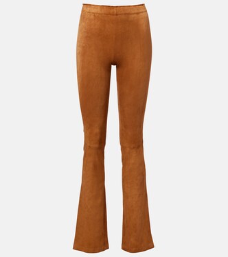 JP Long suede flared pants | Stouls