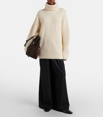 Wool wide-leg pants | Toteme