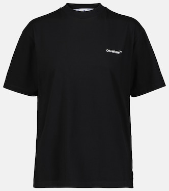 Logo cotton jersey T-shirt | Off-White