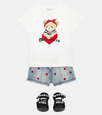 T-shirt in cotone con stampa | Monnalisa