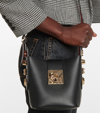Sac seau Carasky Mini en cuir | Christian Louboutin
