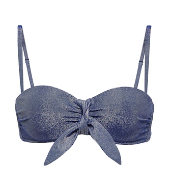 Top de bikini bandeau de rayas | Heidi Klein