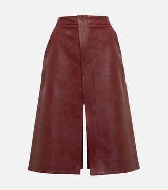 Gonna midi in similpelle | Stella McCartney