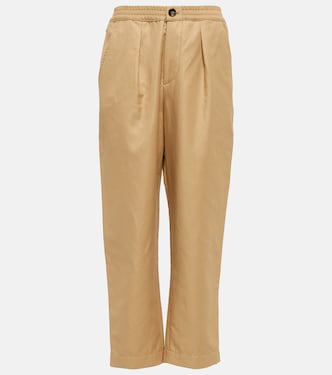 Cropped high-rise straight pants | Marni