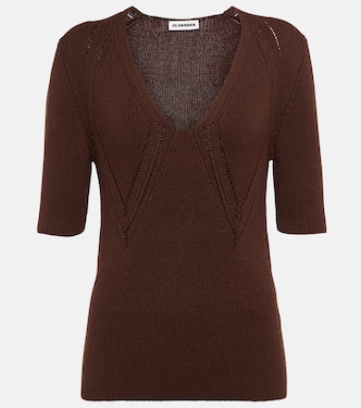 Camiseta de punto abierto | Jil Sander