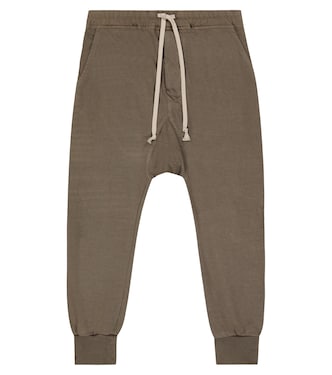 Pantaloni sportivi in jersey di cotone | Rick Owens Kids