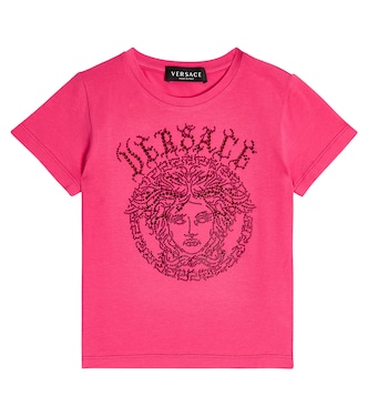 T-Shirt Medusa aus einem Baumwollgemisch | Versace Kids