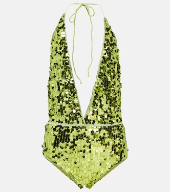 Costume intero con paillettes | Oséree