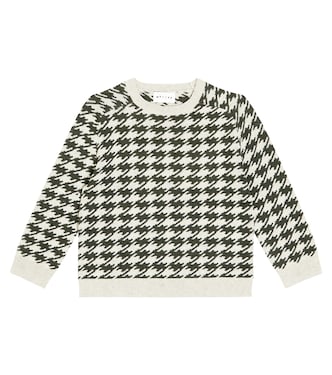Pull Tamas en laine et coton à carreaux | Morley