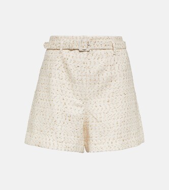 Shorts in bouclé | Self-Portrait