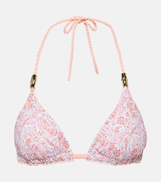 Top bikini reversibile con stampa | Heidi Klein