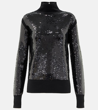 Sequined wool-blend sweater | Joseph