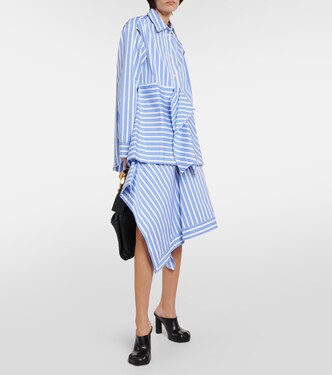 Camicia in cotone a righe | JW Anderson