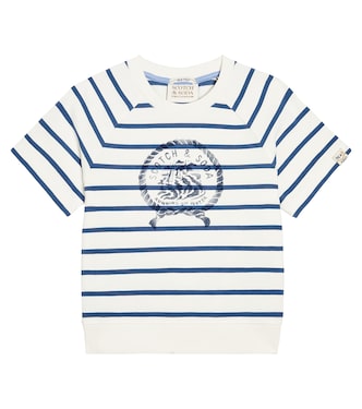 Camiseta de jersey de algodón estampada | Scotch & Soda Kids