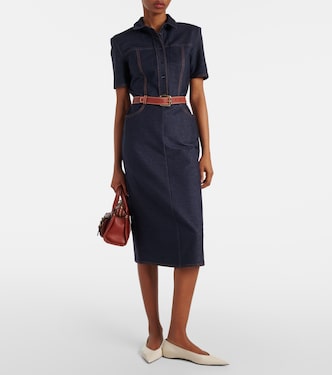 Faro cotton-blend jersey midi dress | Max Mara