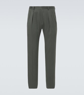 Pantalones rectos Elba de gabardina | Brioni