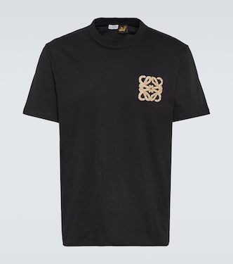 Paula's Ibiza T-Shirt Anagram aus Baumwoll-Jersey | Loewe