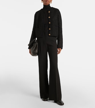 Chaqueta cropped Napoline de punto | Altuzarra