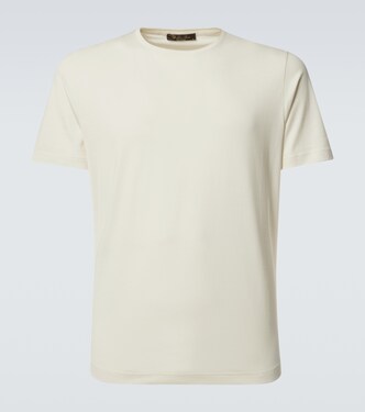 T-Shirt aus Seide und Baumwolle | Loro Piana