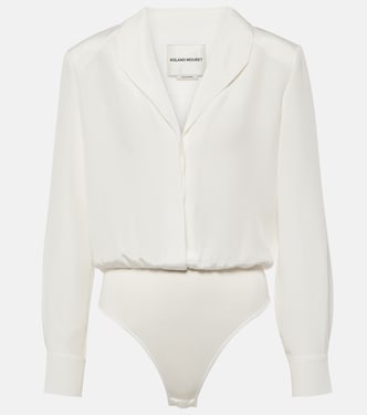 Silk satin bodysuit | Roland Mouret
