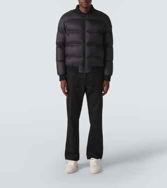 Vioz quilted down bomber jacket | Moncler