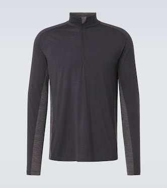 Top Runner de lana virgen con cremallera | Sease