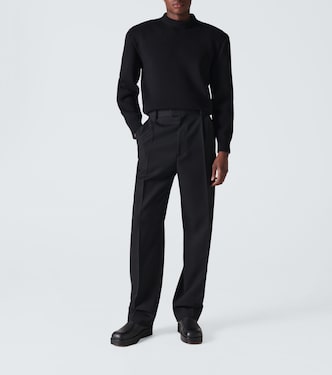 Gerade Hose aus Woll-Twill | Bottega Veneta