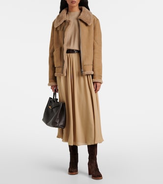 Giacca Watson in shearling | Ralph Lauren Collection